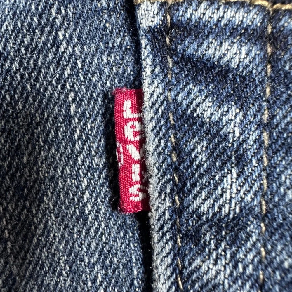 Levis 511 Slim Fit Jeans Mens 36x32 Blue Medium Wash Denim Stretch Casual